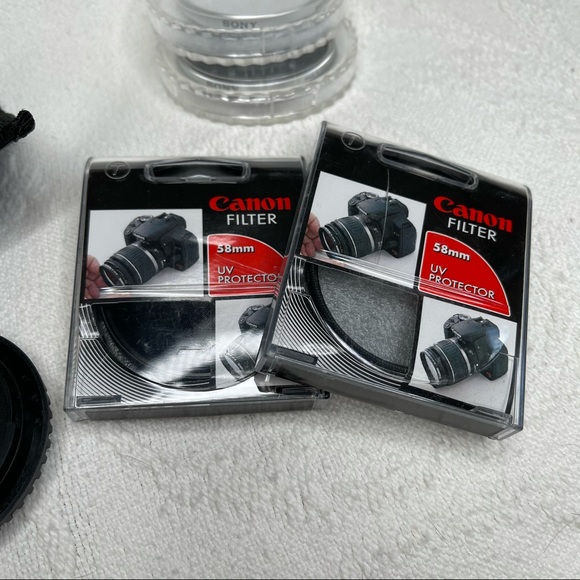 Lens filters, UV lens covers, 58mm Bundle - Picture 3 of 14